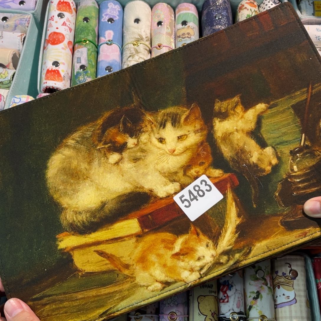 织绣A5活页不带纸5483