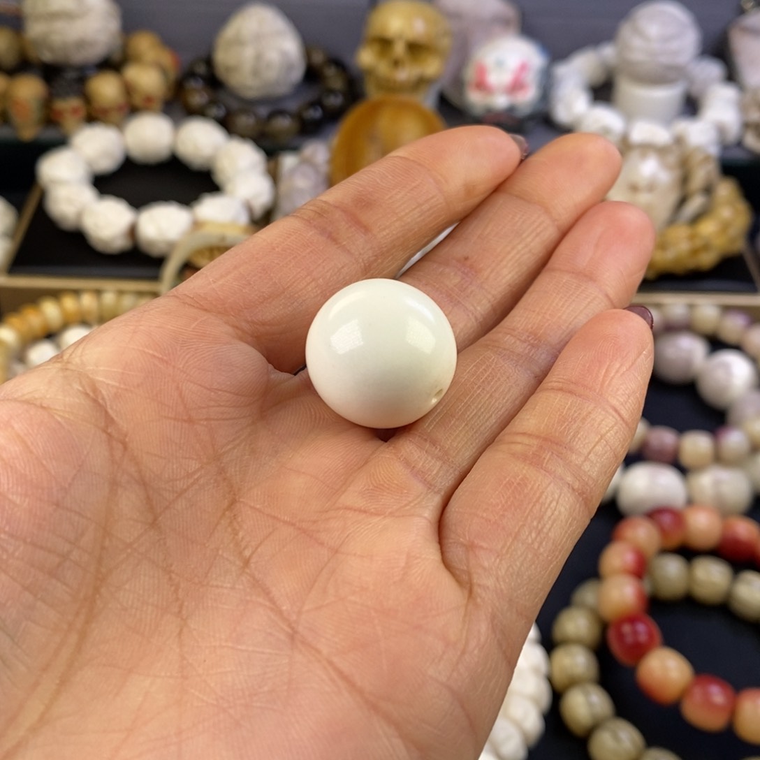 鹿骨把件好看好玩