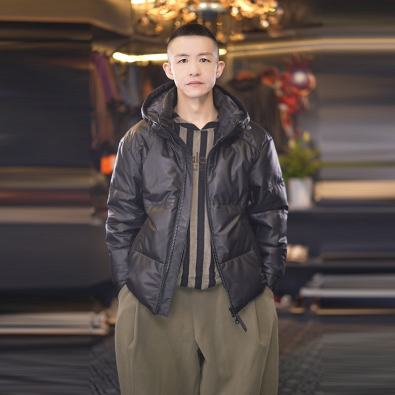 外穿男士保暖可拆卸时尚秋冬短款运动连帽厚款皮衣夹克