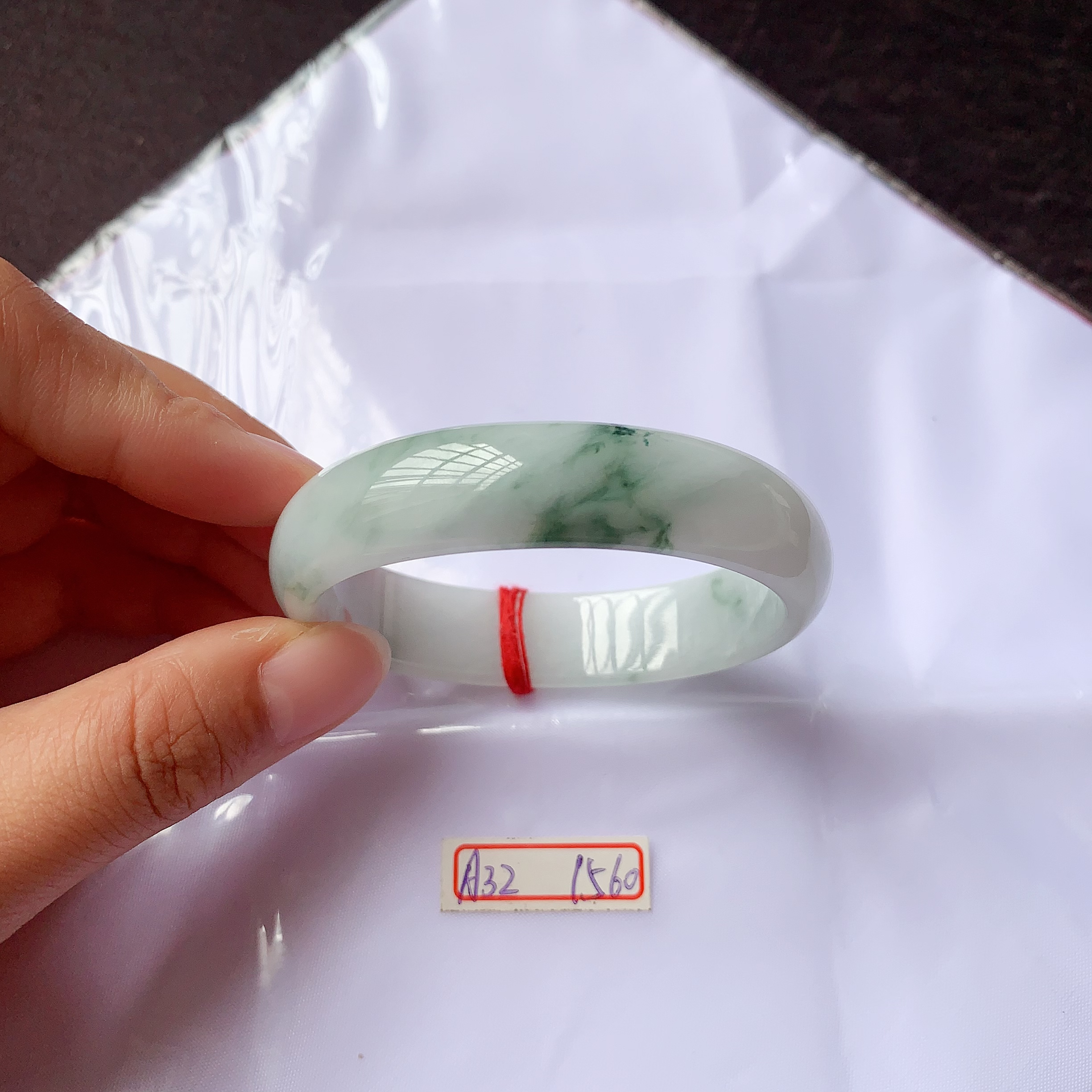 伊奕翡翠天然缅甸翡翠Ａ货A32 54贵妃