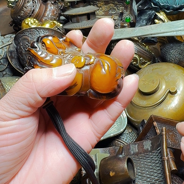 铜器摆件收收藏藏