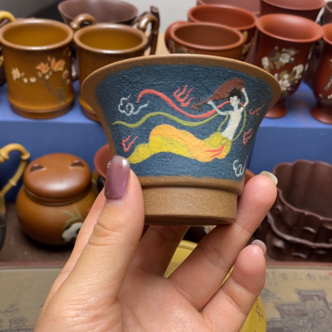 紫砂茶杯紫砂主人杯