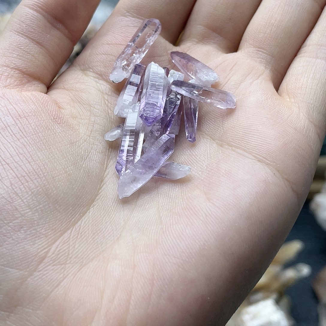 1萤石（处理）汪*高温水晶 克鲁兹