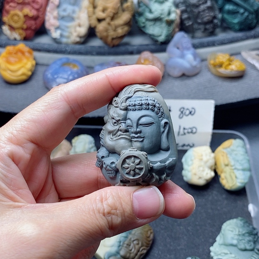 【闪购商品】定制石英质玉吊坠未镶嵌