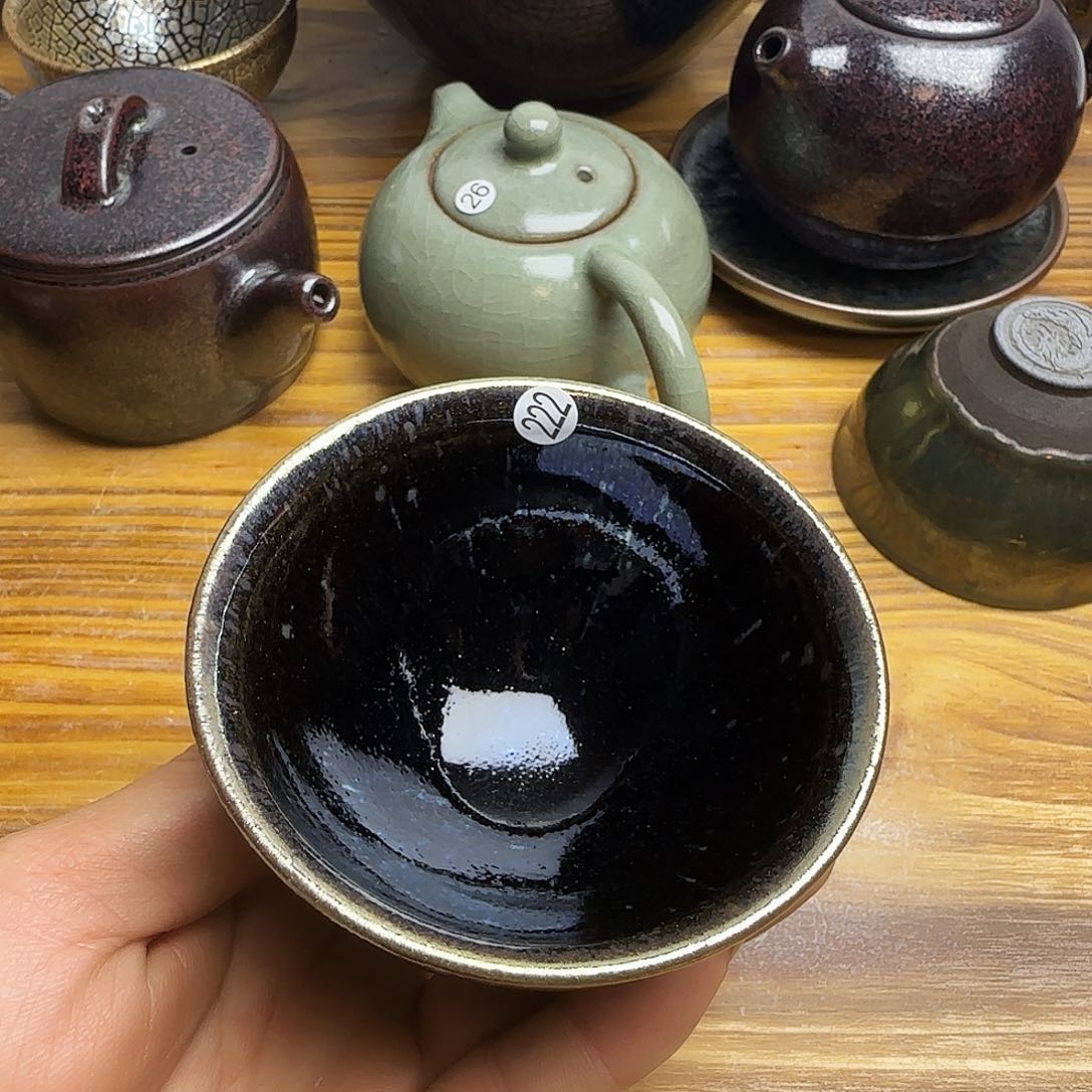 茶盏建窑建盏茶器222