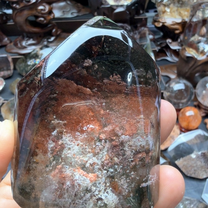 罗***尼未镶嵌水晶大型摆件（非配饰）