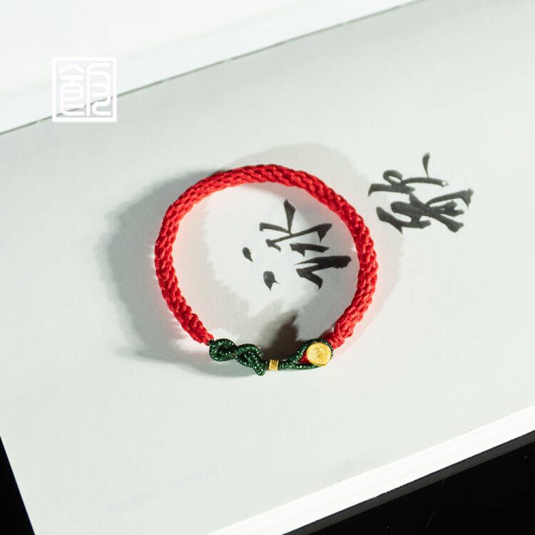 【长乐】饭饭珠宝 18k金百搭手绳（天然珠宝多样性发）