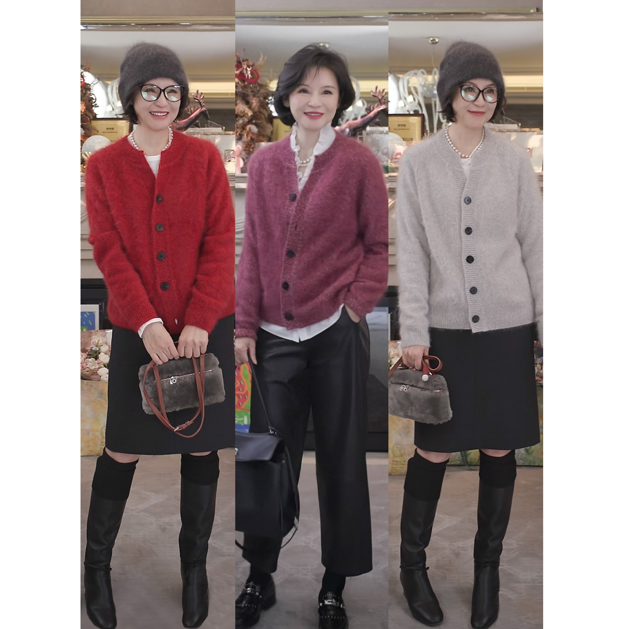 我是摩羯黑标 绿野仙踪拉绒版 意大利P家100羊绒时尚秋冬针织衫