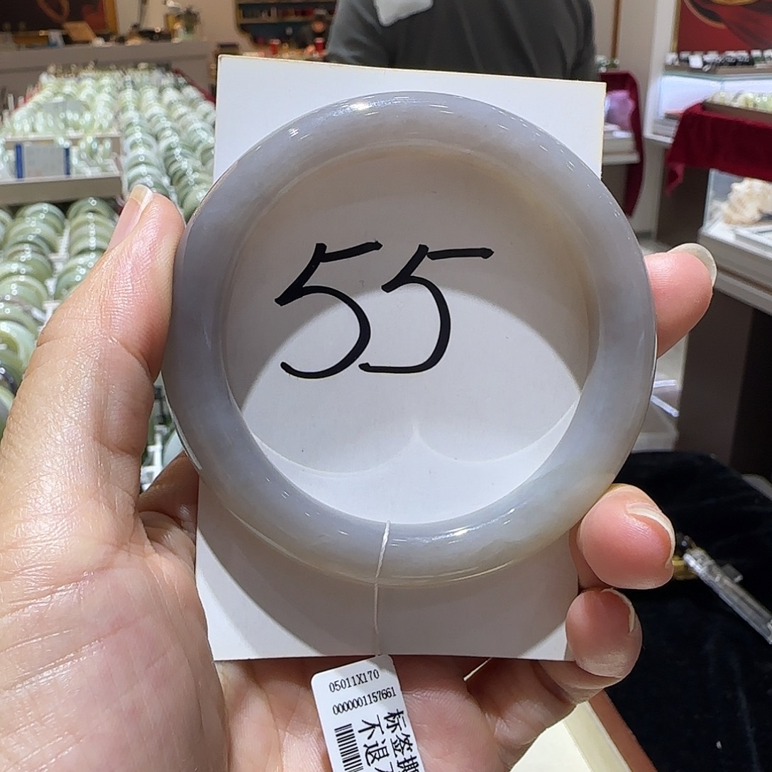 和田玉未镶嵌手镯527