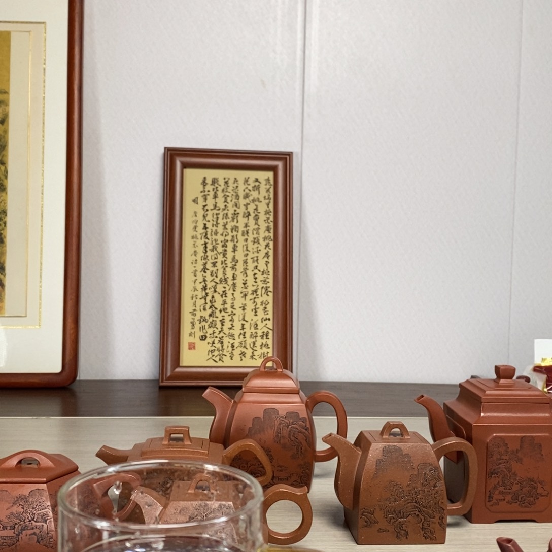 紫砂茶壶原矿泥料传统工艺制作