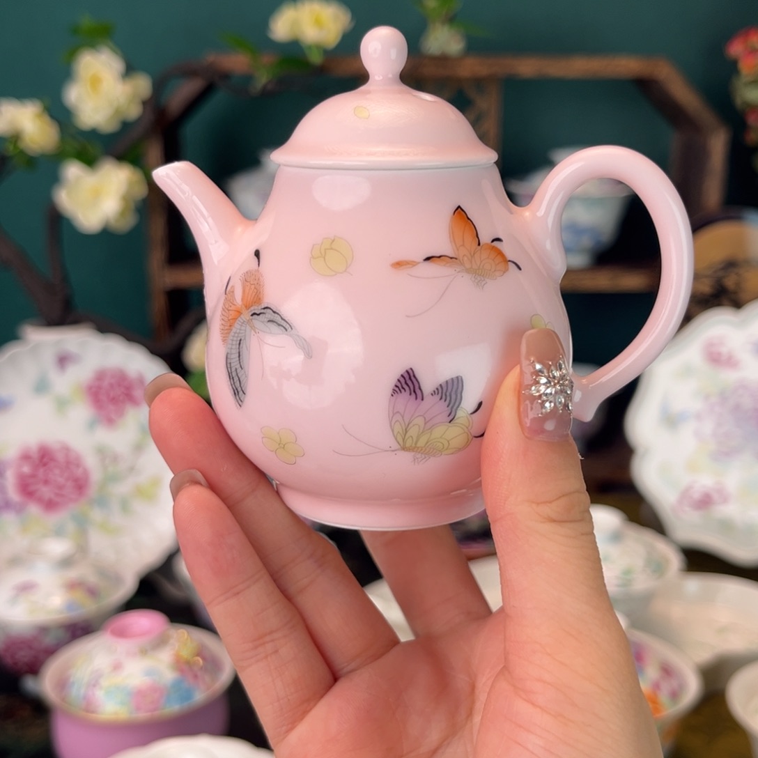 陶摆件景德镇陶瓷手绘茶器