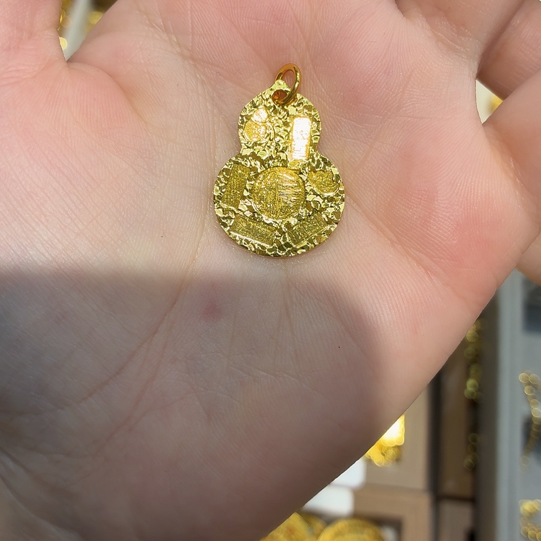 铜合金8341强保色发 1 个壹笔壹吊坠