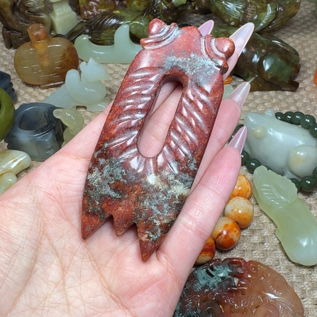 吊坠白玉菩提挂件