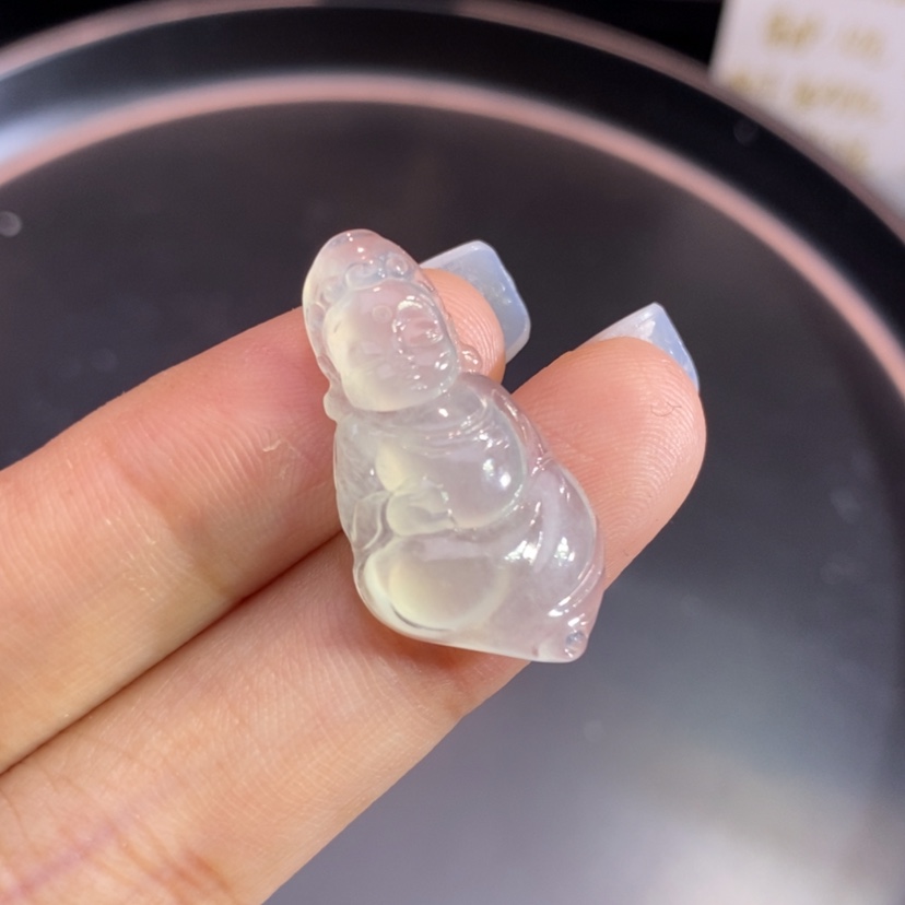 【闪购商品】翡翠未镶嵌挂件观音