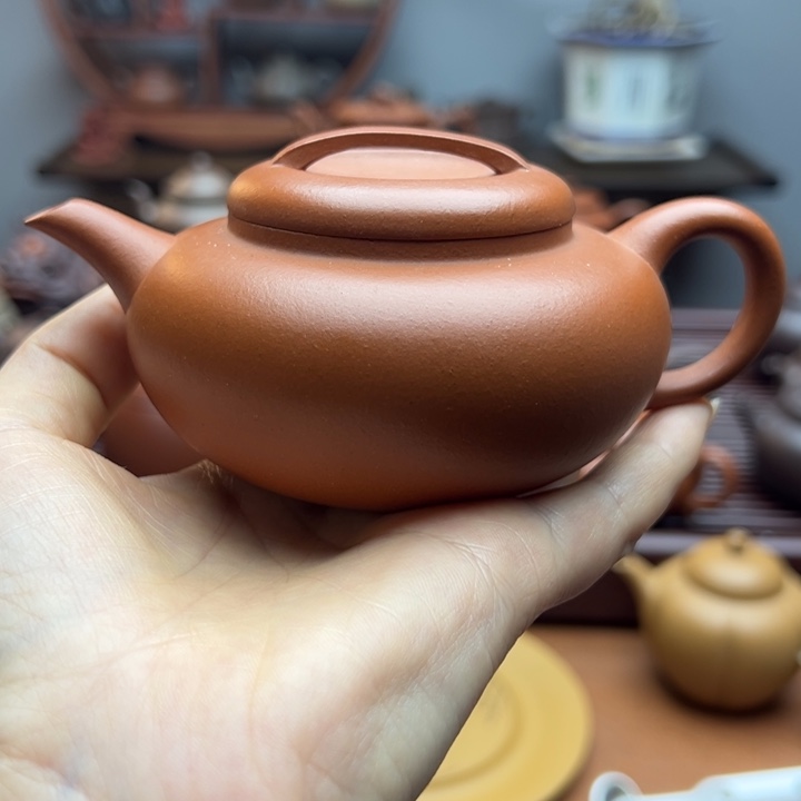 躲**落紫砂手工制作工艺制作