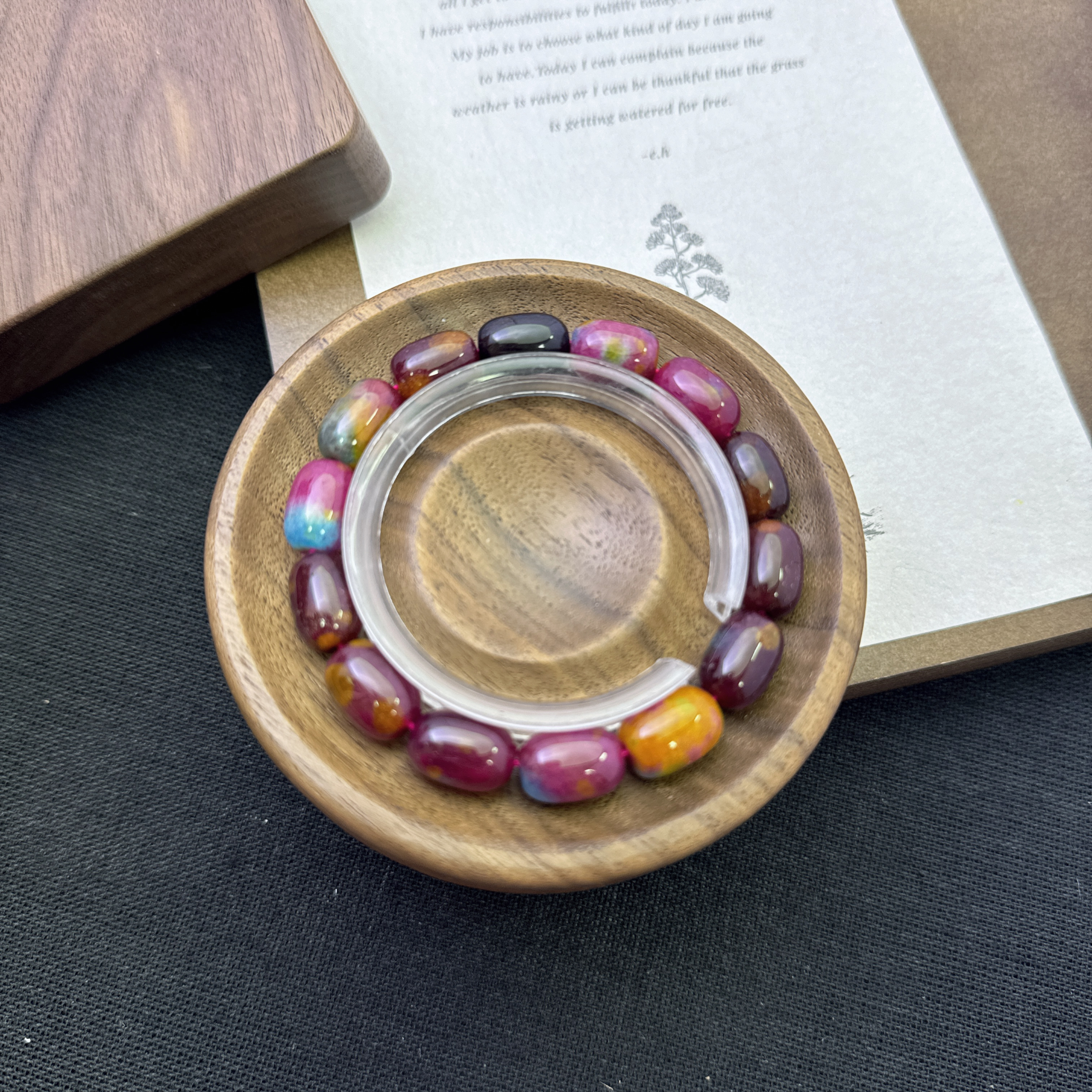 佳玺饰品 181 星空苏筒珠10mm手链 多样性发货