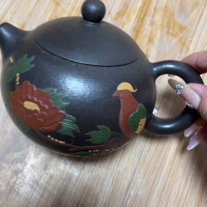 心***珠茶壶紫砂紫砂艺术作品