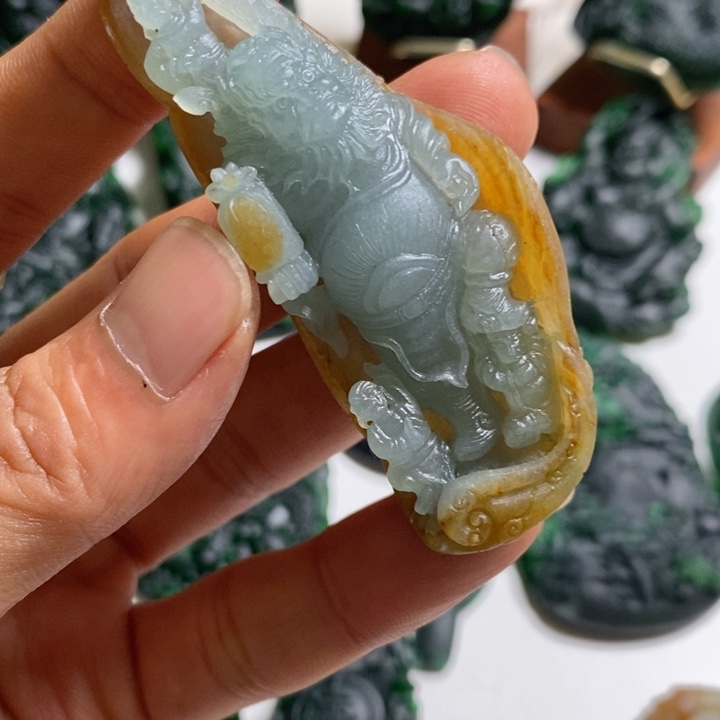 定制翡翠未镶嵌天然A货翡翠Z