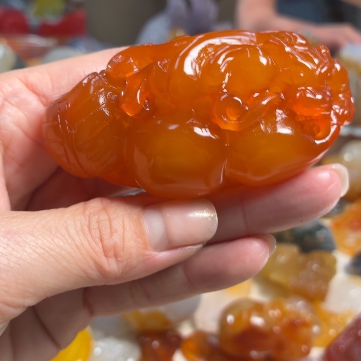 玛瑙/玉髓未镶嵌吊坠(不含链)