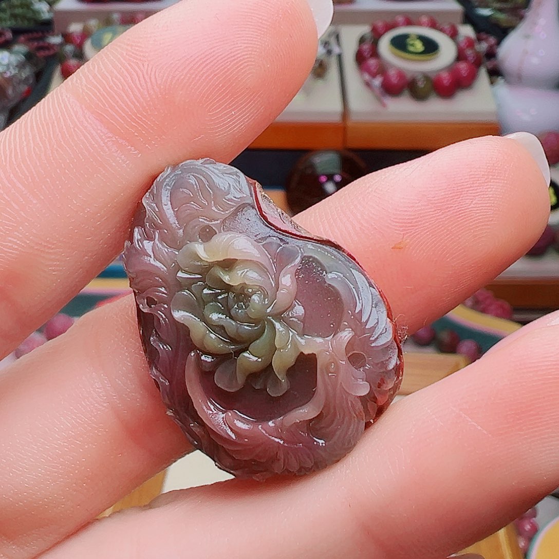 石英质玉盐源玛瑙定制未镶嵌