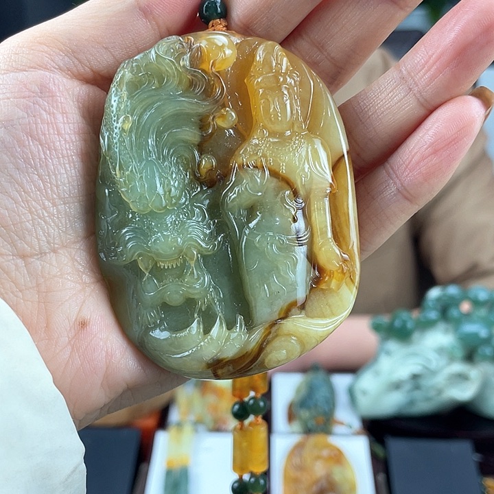 蛇纹石玉颈饰未镶嵌同*