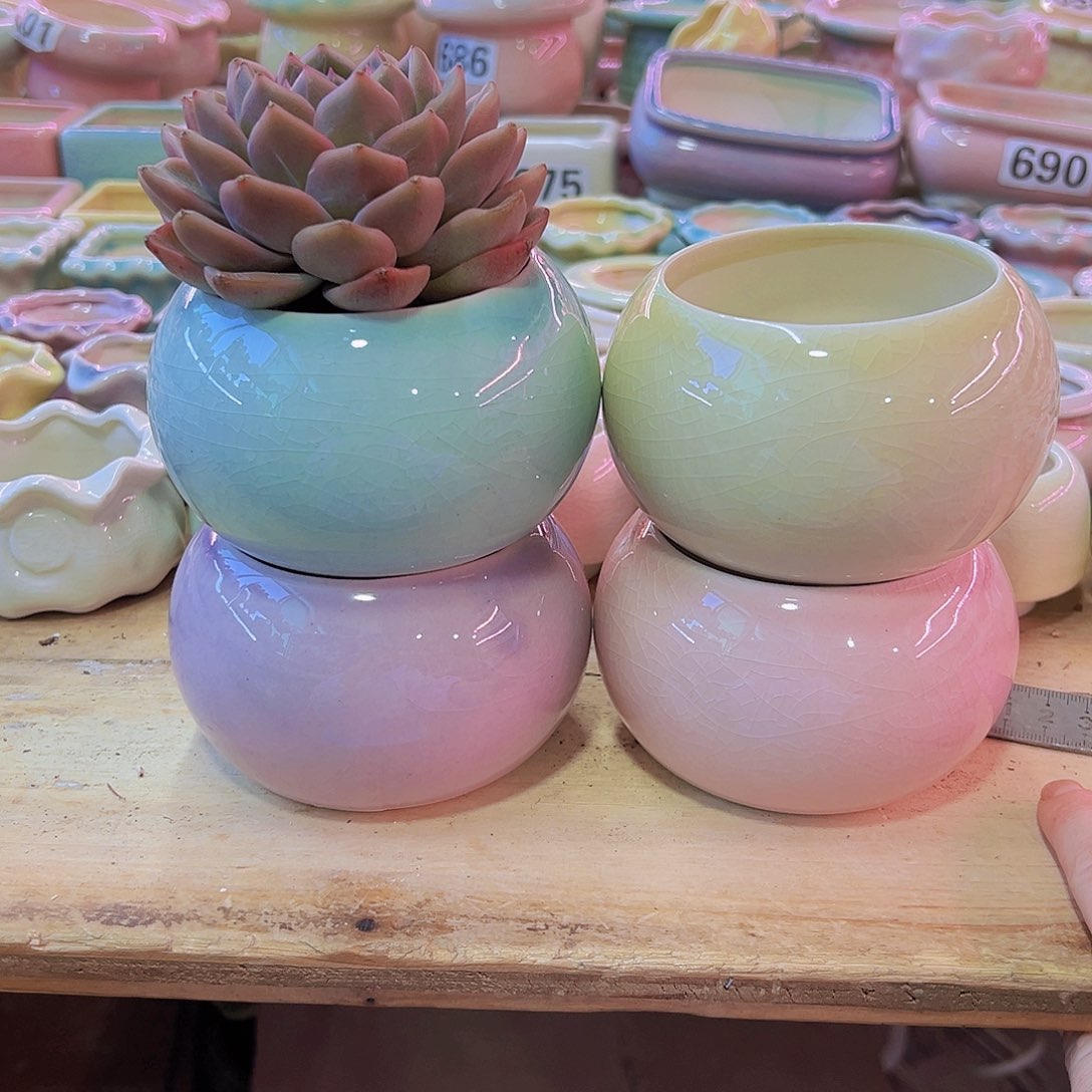 陶瓷花盆当场凑满12包邮