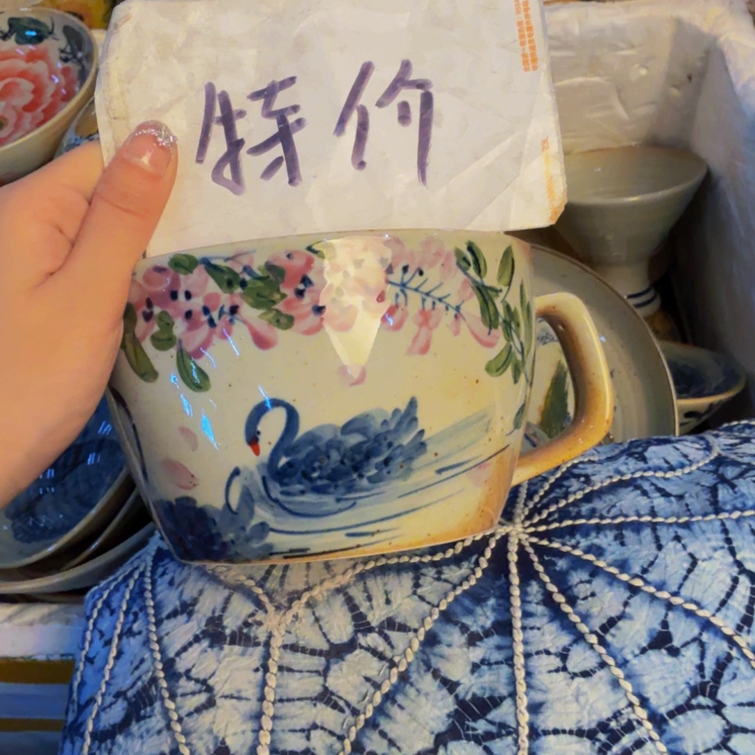 瓷片景德镇陶瓷手工手绘