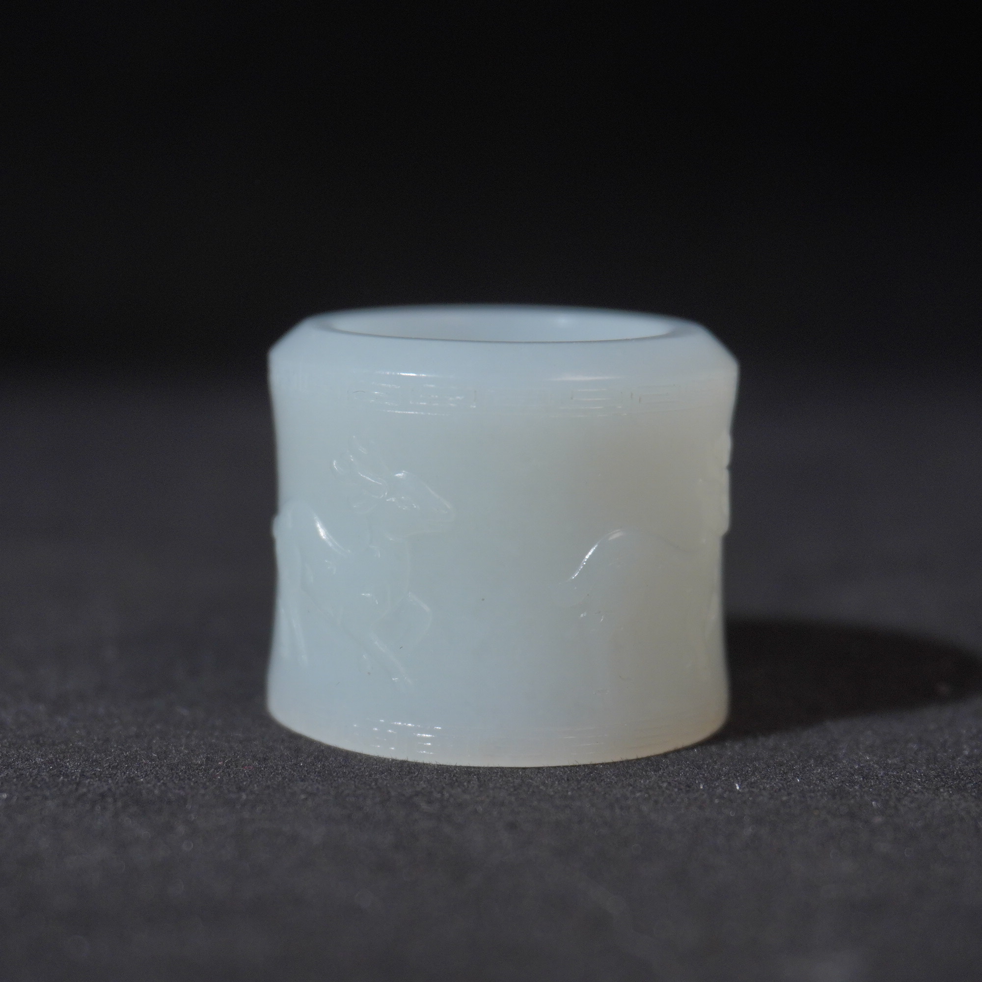 6SE7 清 和田玉玉扳指