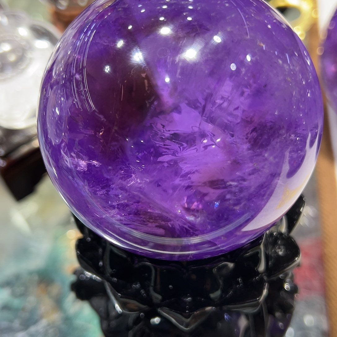 水晶水晶球摆件未镶嵌?***?