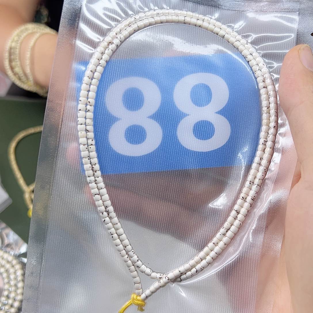 星月菩提吊坠原白108。43尺寸88