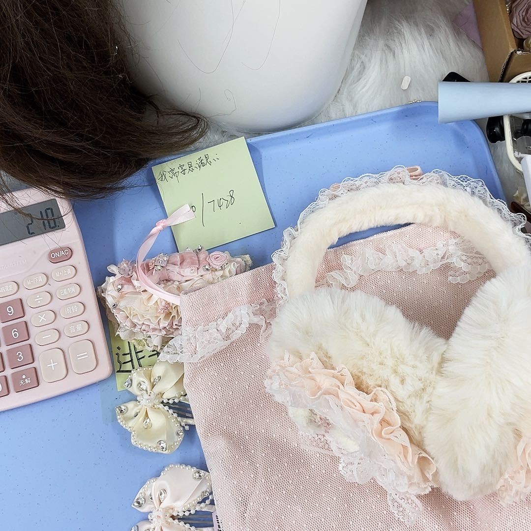 布艺铁合金发夹发饰