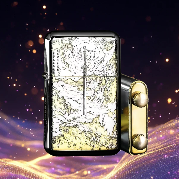 EIFFEL白镍 剑来 防风打火机