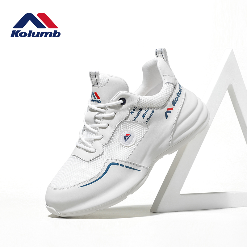 kolumb/哥仑步男式休闲鞋子男款板鞋夏季透气男鞋运动鞋小白鞋男