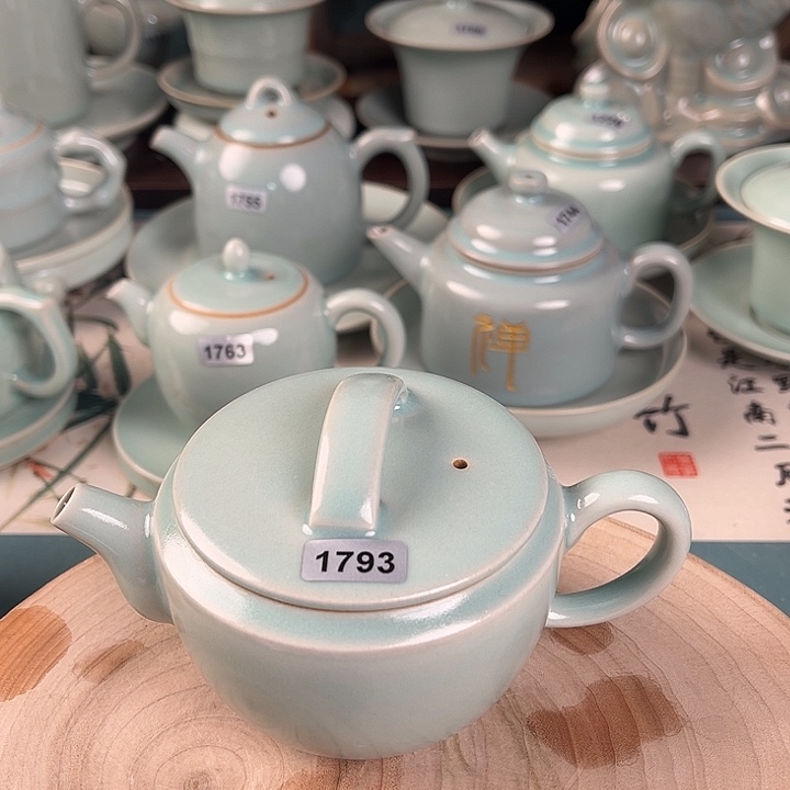 杯小*?1793 青鸾汝瓷汝州发货