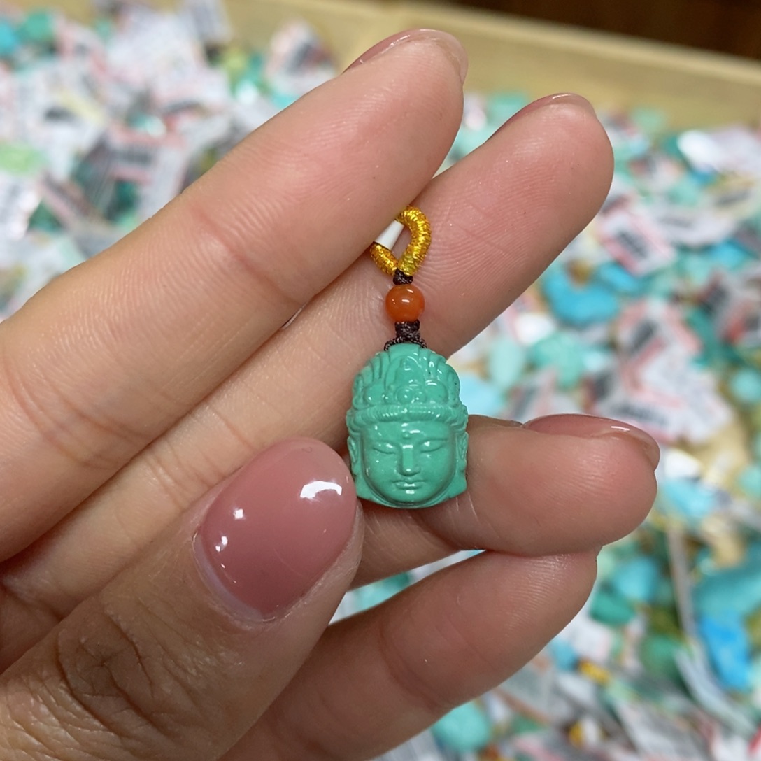 绿松石珠宝奇石未镶嵌