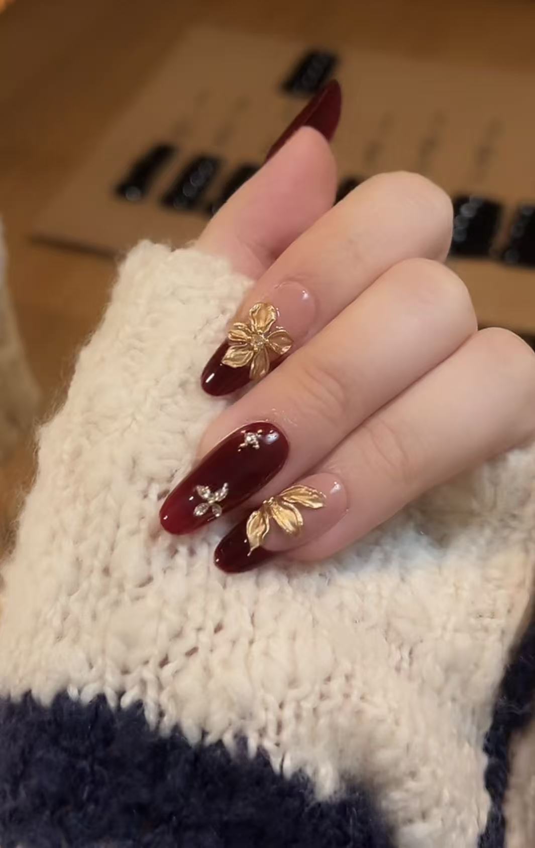 NANNAN[醉金]手工穿戴甲N148