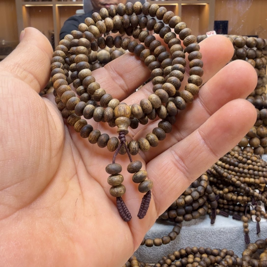 手串沉香算盘珠 0.6 多圈手串 10
