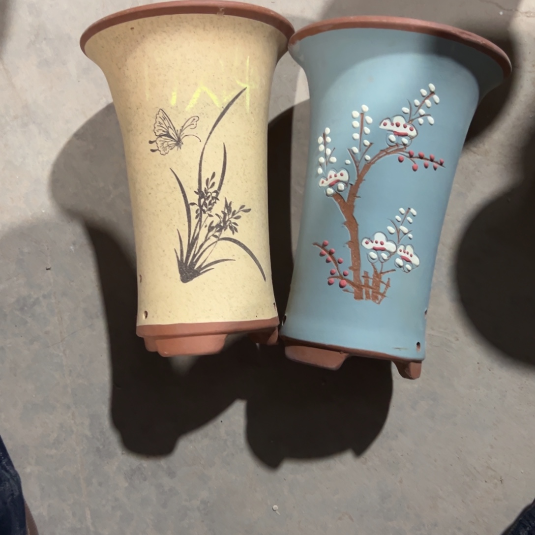 宜兴川阁紫砂花盆