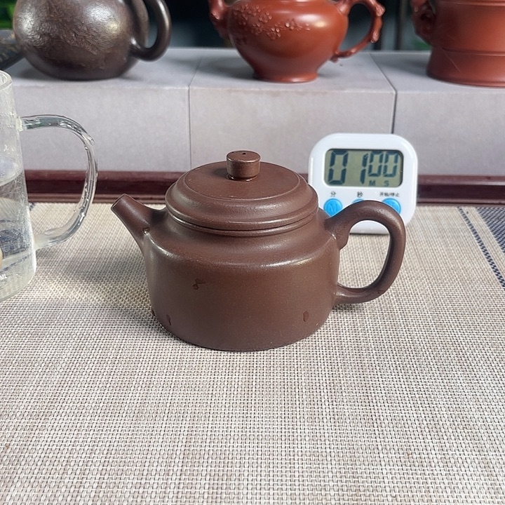 1***乐紫砂茶壶宜兴原矿手工紫砂壶