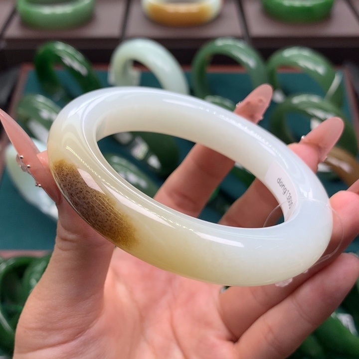 未镶嵌手镯和田玉5758