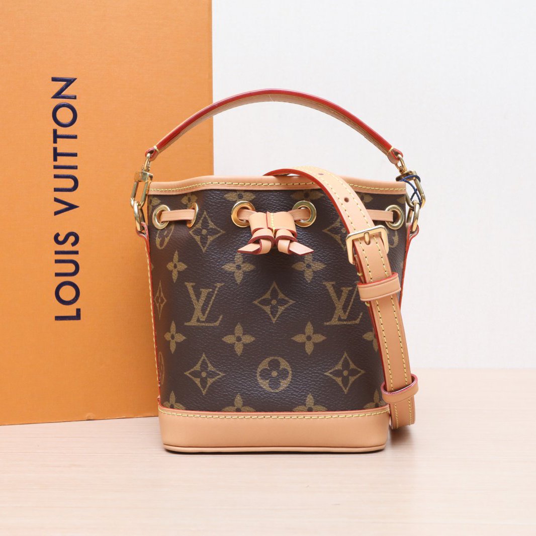 99新 LouisVuitton/路易威登 Nano 13 金扣 芯片 P244998465