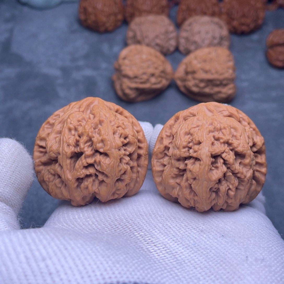 文玩核桃吊坠43平谷大粗筋