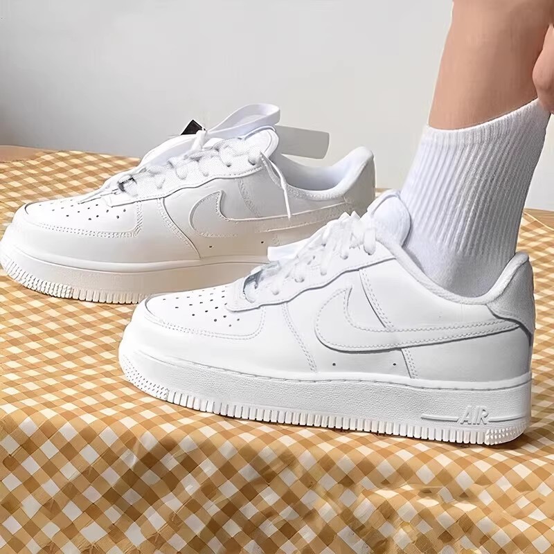 Nike耐克空军一号女鞋2025新款AF1小白鞋运动休闲板鞋 DH2920-111