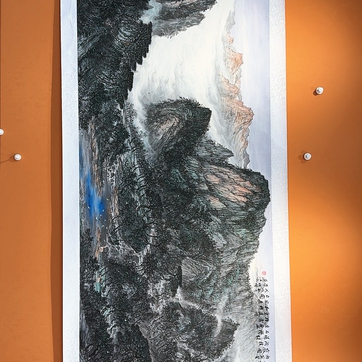 国画书法作品多次参加