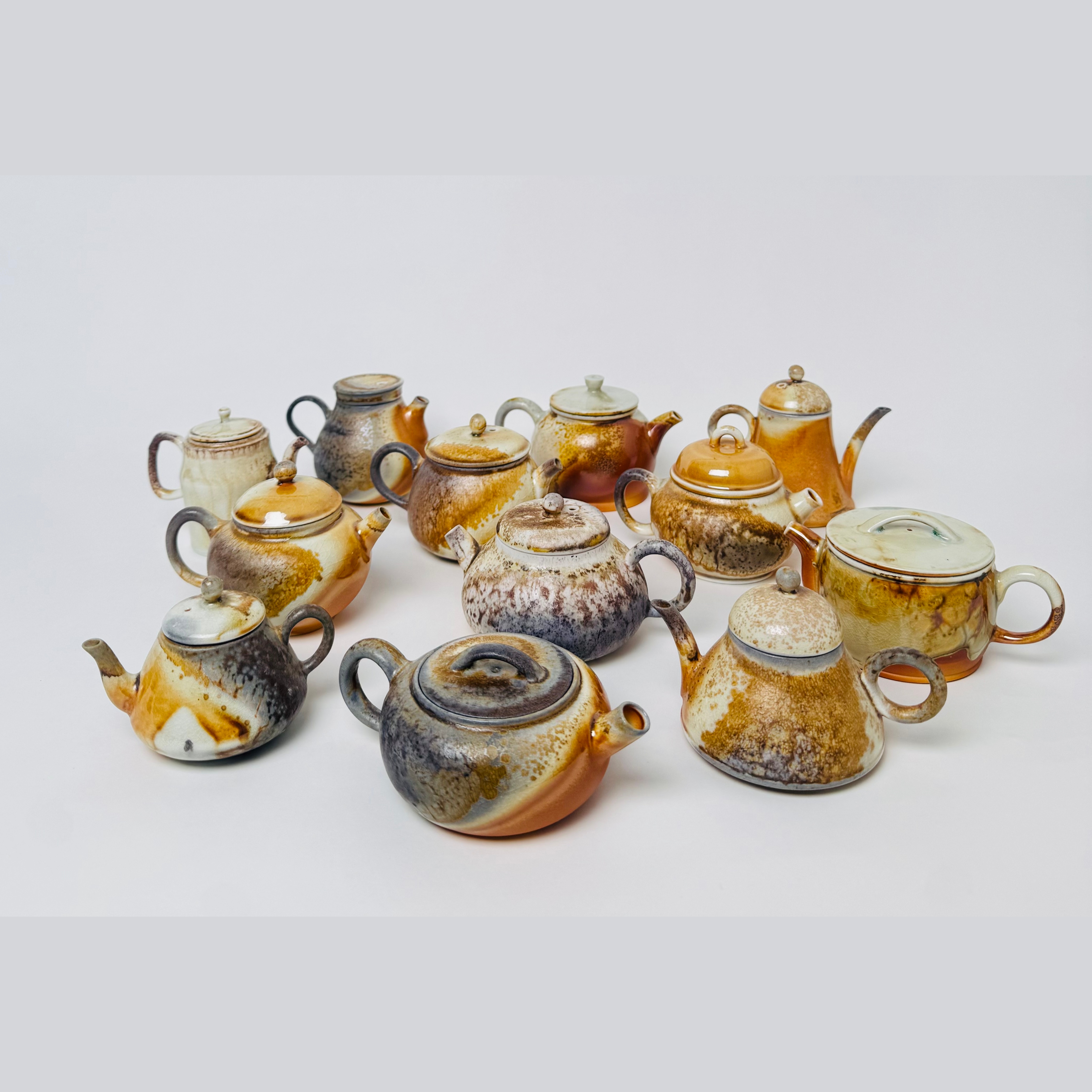 翰林柴窑｜柴窑裸烧  无釉落灰  中白泥壶  新店福利多款可选