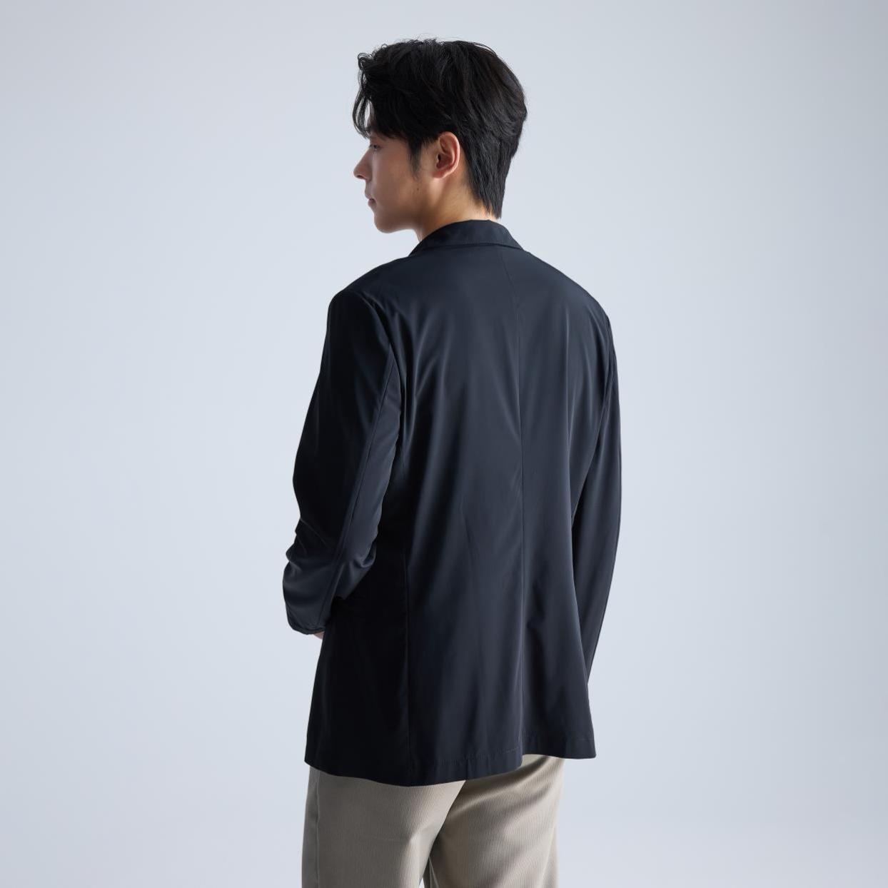 利郎【LESS IS MORE】薄款纯色夏季新款空调服简约抗皱免熨烫单西