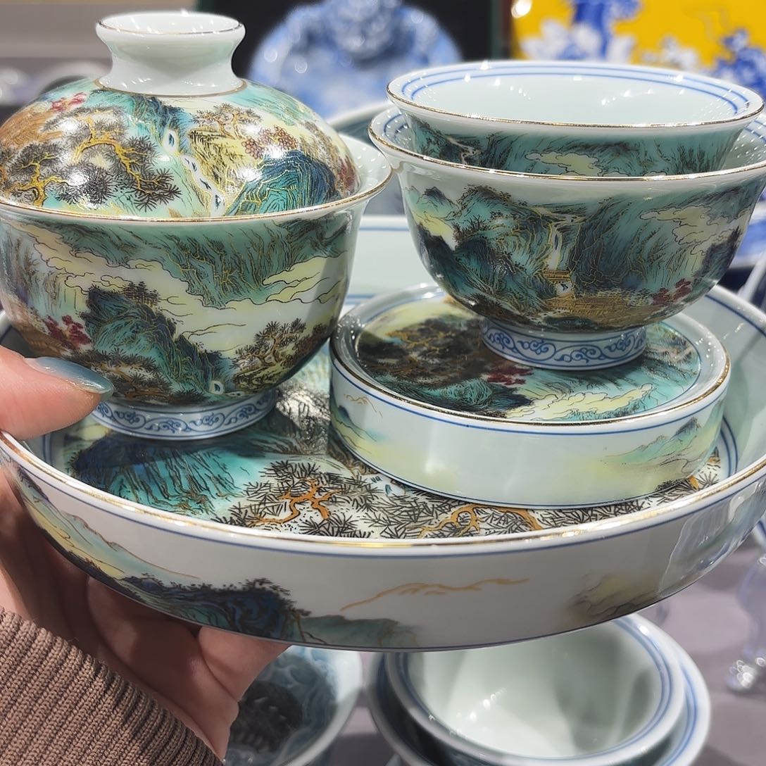 瓷片景德镇瓷器艺术