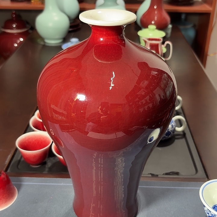 陶瓷景德镇高温陶瓷花瓶微瑕