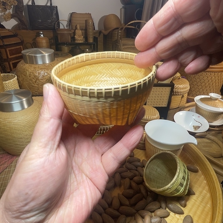 东阳竹编小箩筐水果篮
