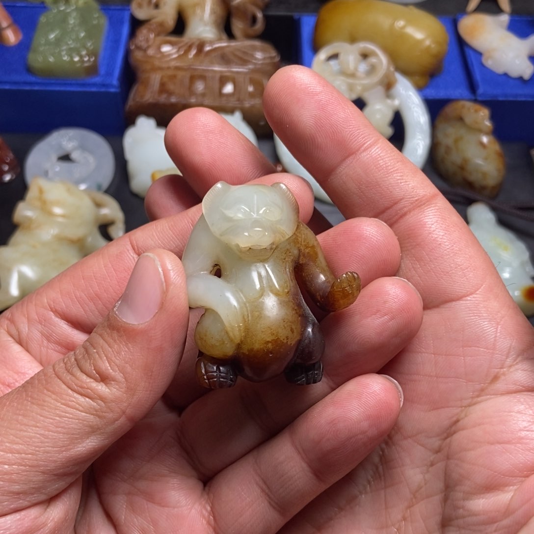 和田玉挂件未镶嵌